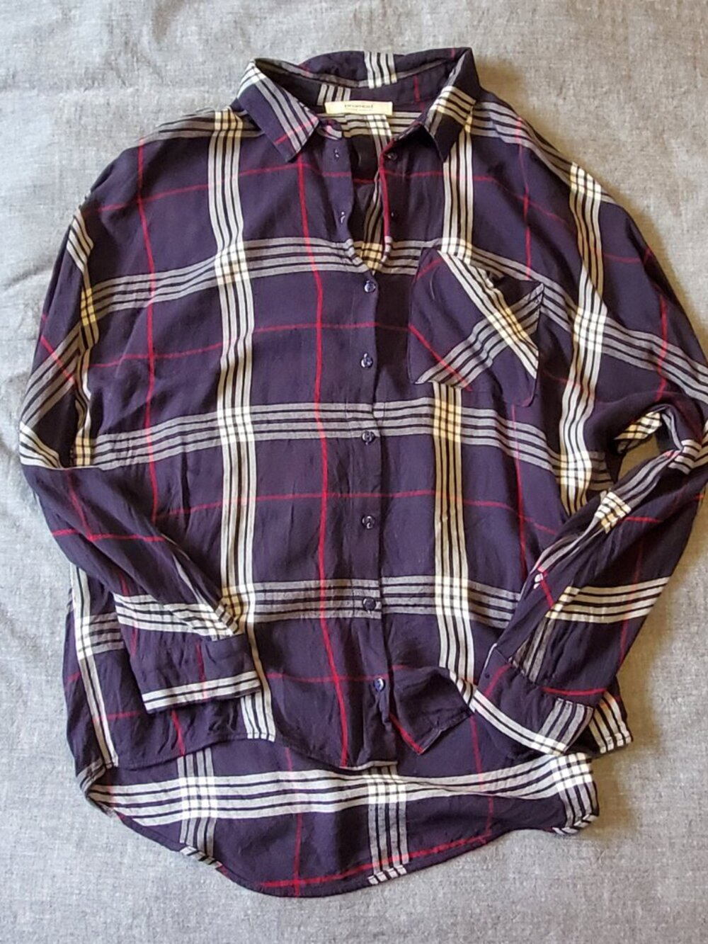 Blue stripped blouse - Picture 3 of 3